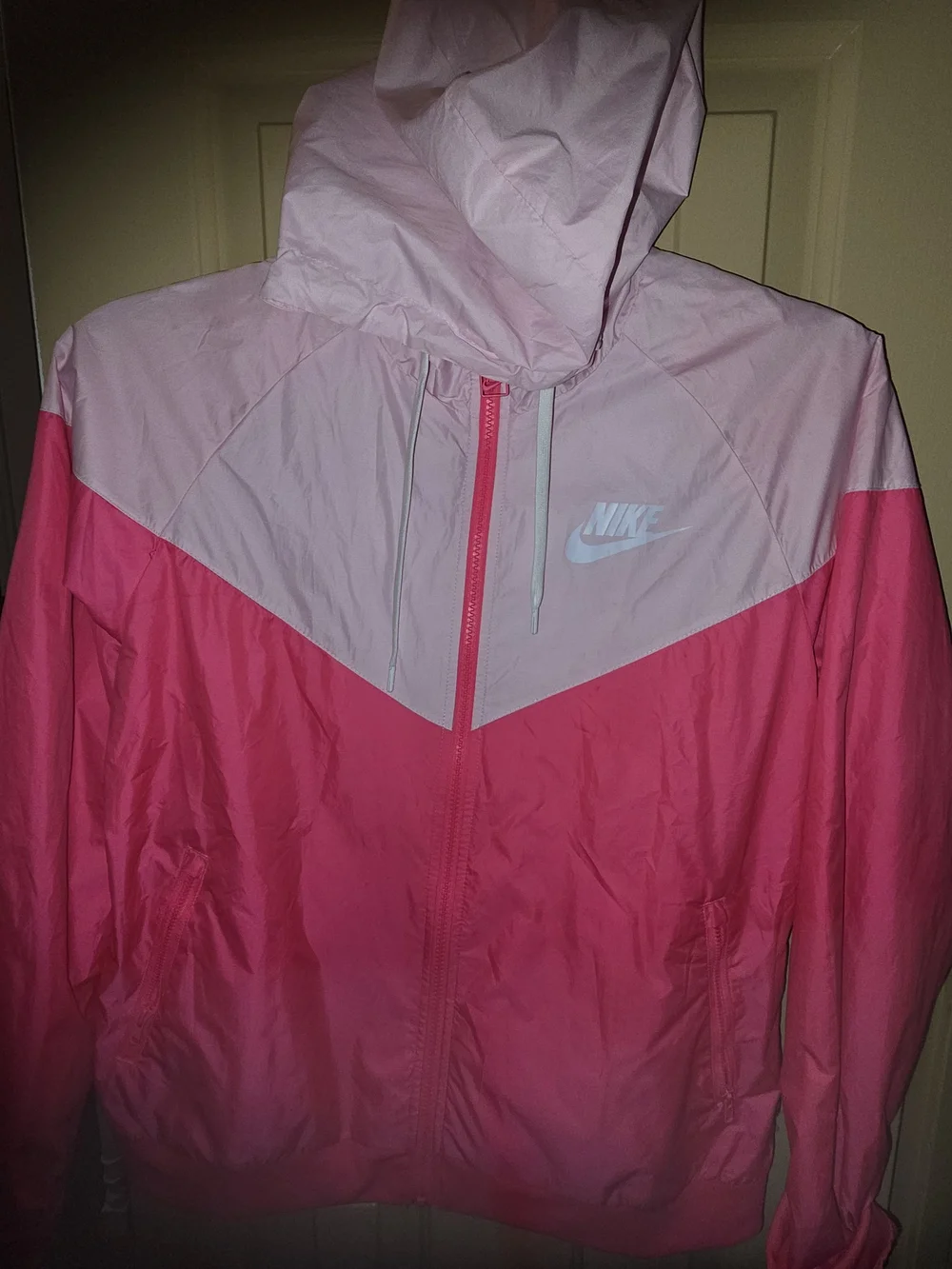 Nike Pink Windbreaker Jacket